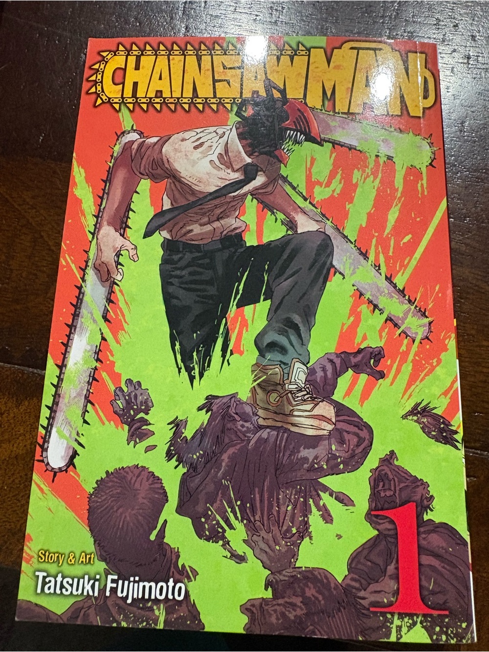 Chainsaw Man Volume 1 by Tatsuki Fujimoto